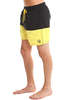 Ben Watts Shark Attack Swim Short - Black/Yellow - Thumbnail 2