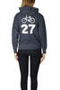 Blue&Cream Bicycle 27 Hoodie - Cobalt - Thumbnail 3