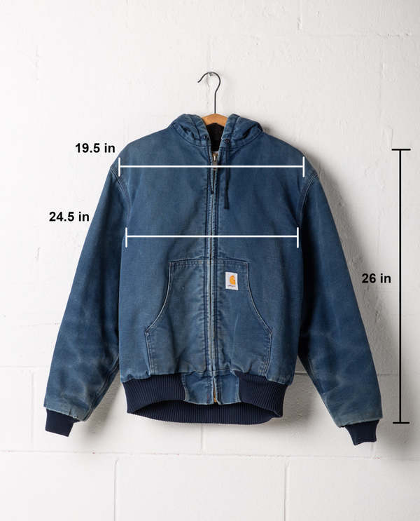 Carhartt Duck Lined Active Jacket - Blue | Garmentory