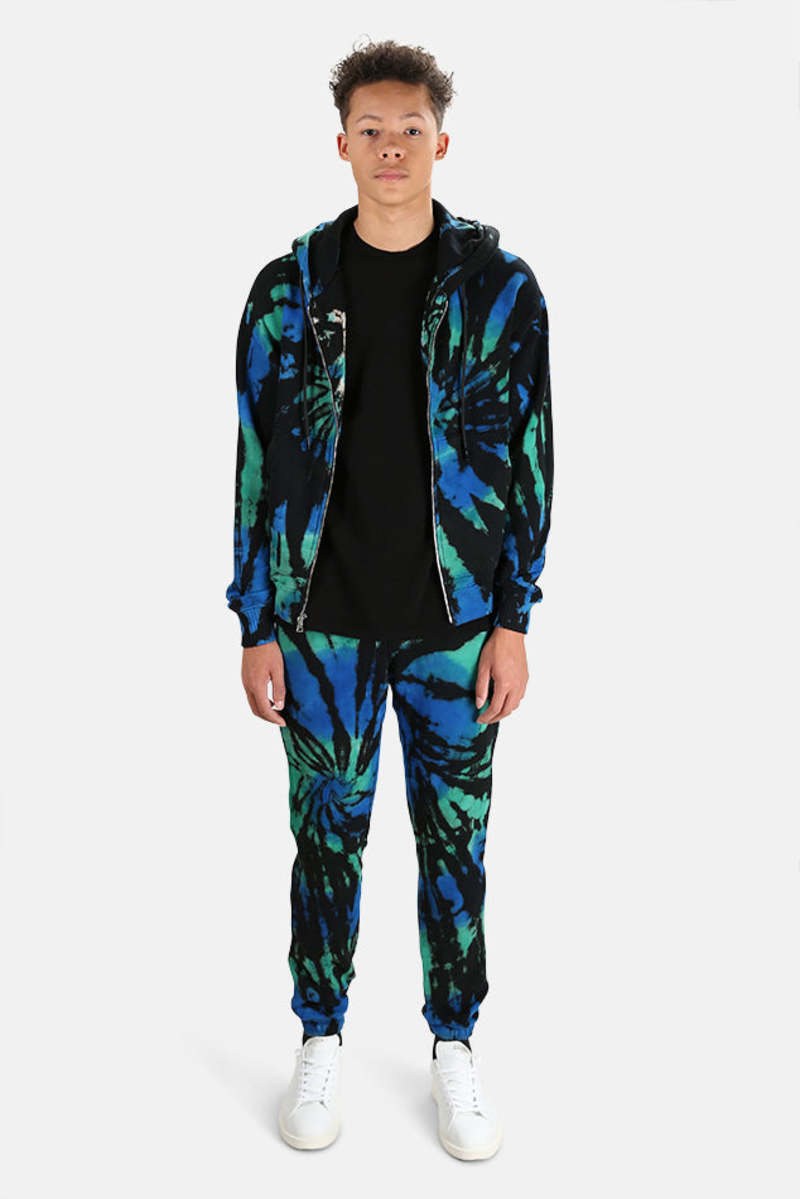 Cotton Citizen Bronx Sweatpants - Blue/Green Prism