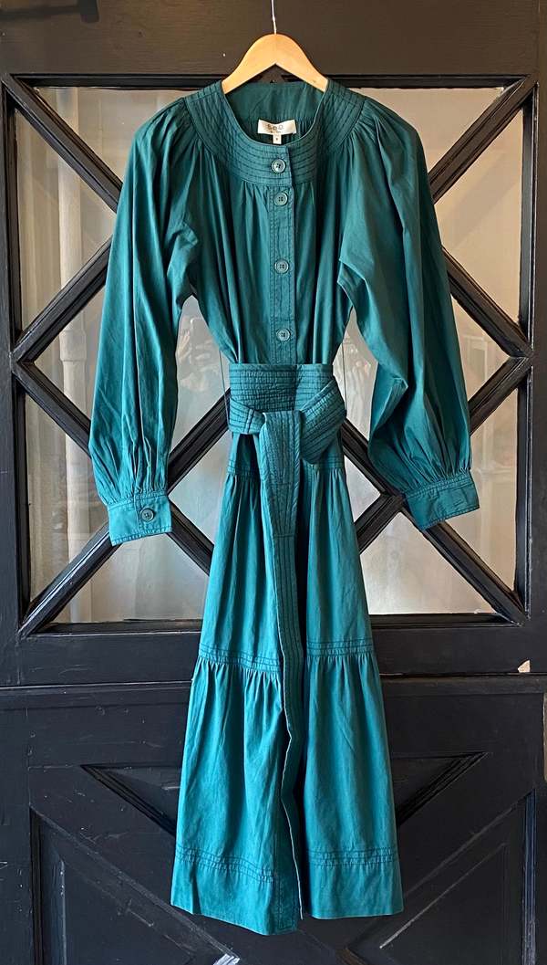 green cami midi dress Palmer main image 0