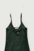 Eliza Faulkner Linen Slip Dress - Forest Green - Thumbnail 6