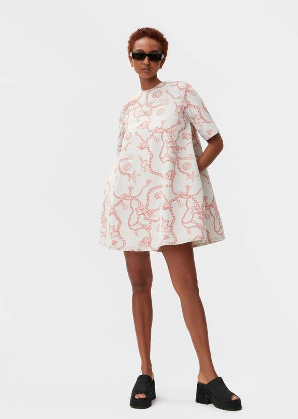 Ganni---Mini-Denim-Dress---