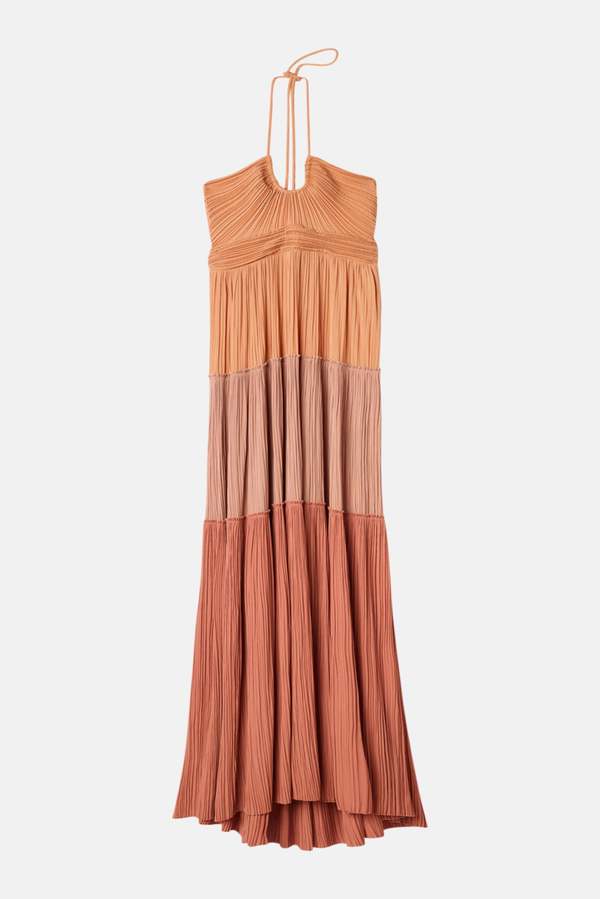 halter bubble dress Plum Halter Neck Bubble Hem Mini Dress – AX Paris main image 0