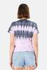 RE/DONE Classic Tee - Stripe Tie Dye Blossom - Thumbnail 3