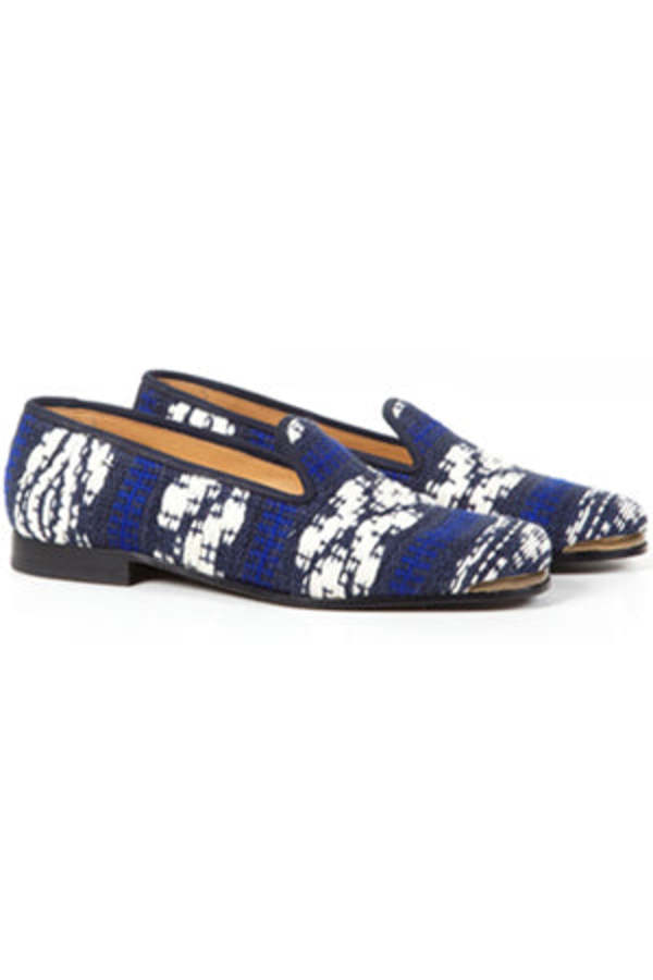Cobra Society Najet Tapestry Loafer - blue | Garmentory display picture 1
