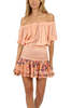 Sunday Saint-Tropez Loulou Top - Coral - Thumbnail 1