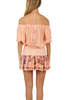 Sunday Saint-Tropez Loulou Top - Coral - Thumbnail 3