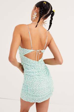 open lace back dress Frozen Princess Dress Up Set