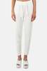 The Tile Club Florence Ribbed Cashmere Pants - White - Thumbnail 1