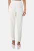 The Tile Club Florence Ribbed Cashmere Pants - White - Thumbnail 3