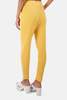 The Tile Club Florence Ribbed Cashmere Pants - Yellow - Thumbnail 3