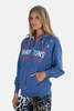 Blue&Cream Friends + Family Hoodie - Heather Blue - Thumbnail 1