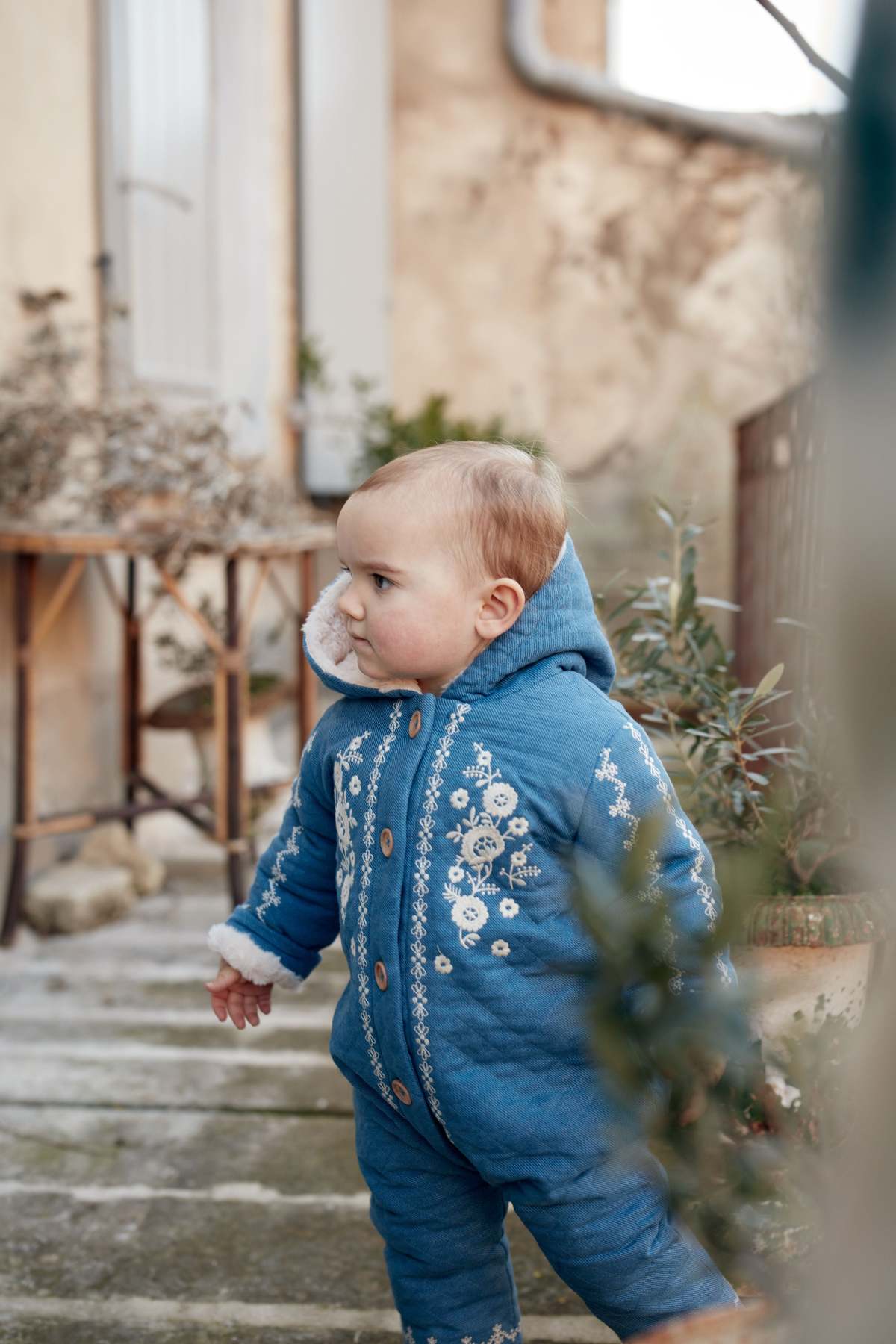 Kids Louise Misha Kirina Pilot Jumpsuit - Blue | Garmentory