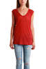 Giada Forte Scoop Neck Tee - Ruby - Thumbnail 1
