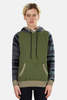 Blue&Cream Pullover Hoodie - Green - Thumbnail 1