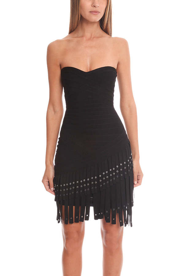 glamorous knitted dress Glamorous Forever White Gold Button Detail Knitted Ruched Midi Dress main image 0