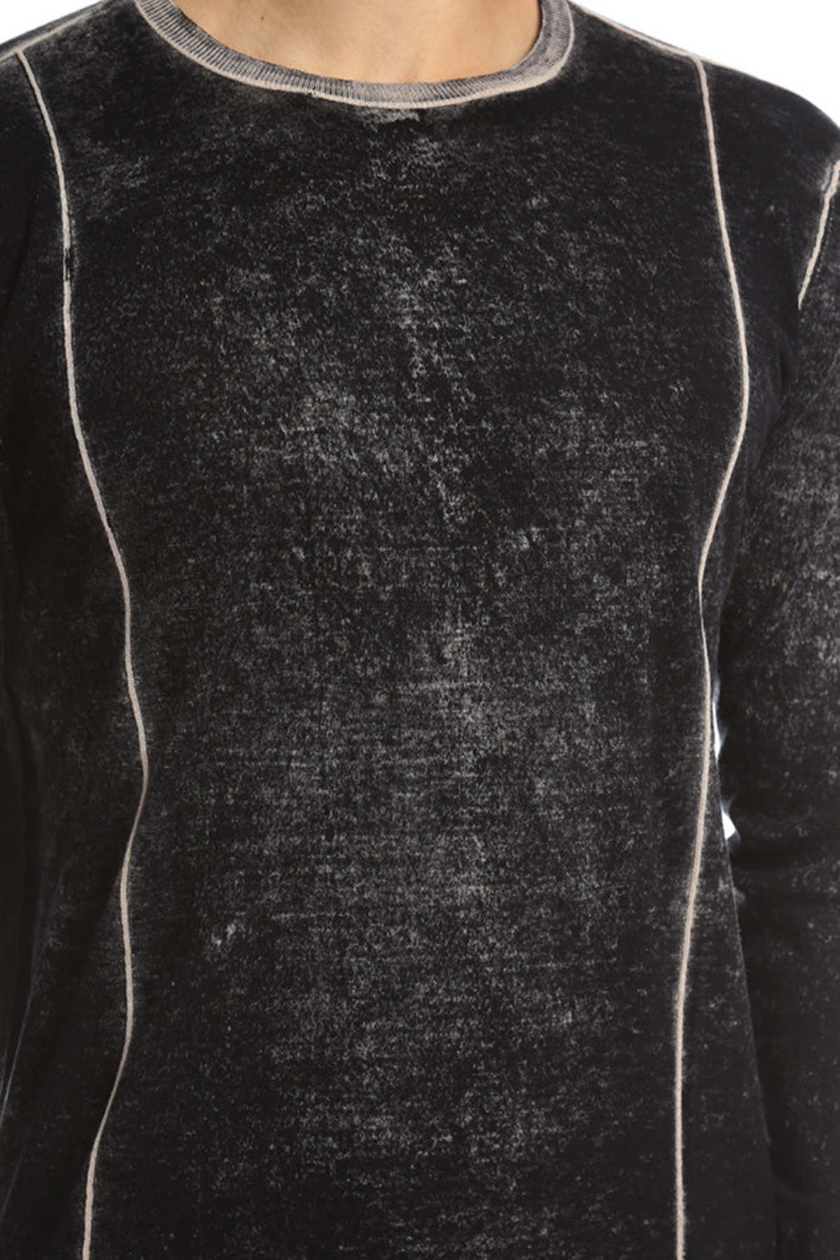 Blue&Cream Inked Crew - Black - Image 4 of 4