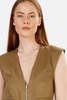 IRO Gus Jumpsuit - Khaki - Thumbnail 4