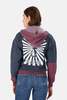 Blue&Cream Windmill Colorblock Hoodie - Navy/Maroon - Thumbnail 3