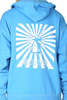 Blue&Cream Japanese Windmill Hoodie sweater - Sky - Thumbnail 4