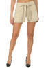 Nanushka Jiji Terry Knit Short - Sand - Thumbnail 1