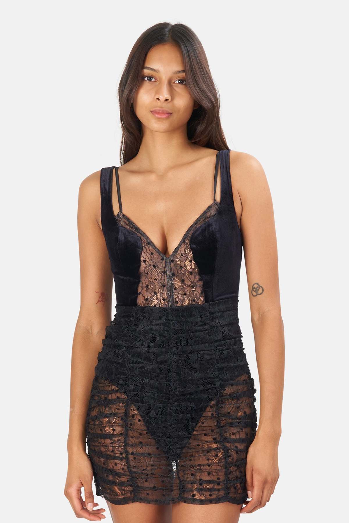 for love and lemons jourdan mini dress For Love & Lemons Jourdan Mini Dress