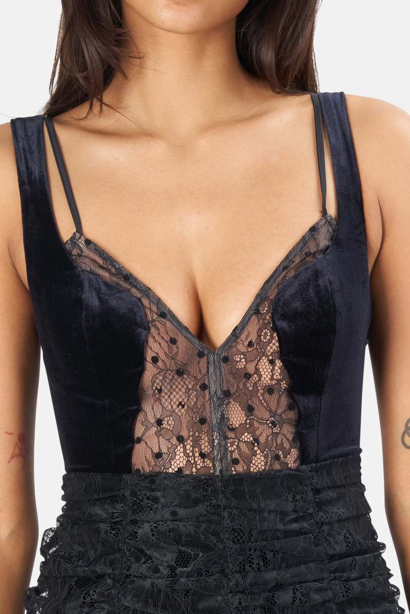 for love and lemons jourdan mini dress For Love And Lemons Jourdan Mini Dress by For Love & Lemons