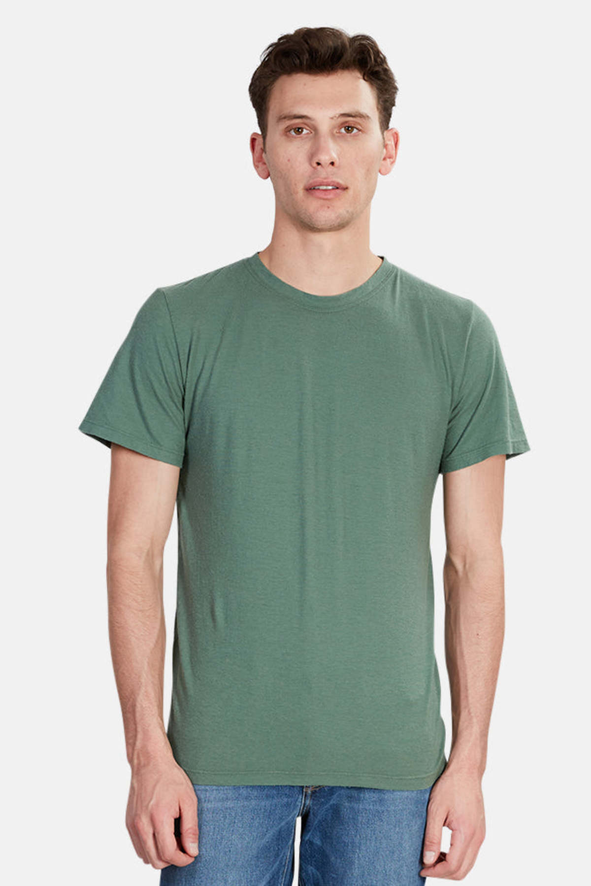Jungmaven Basic Short Sleeve Tee - Spruce Green - Image 1 of 4