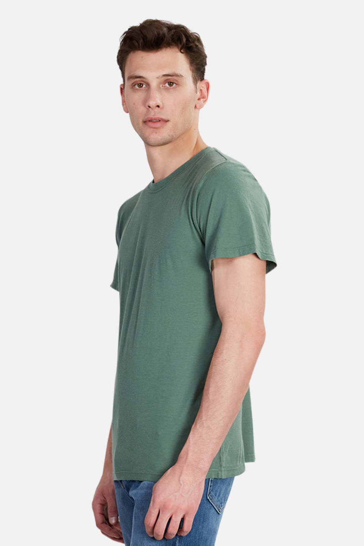 Jungmaven Basic Short Sleeve Tee - Spruce Green - Image 2 of 4