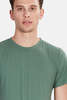 Jungmaven Basic Short Sleeve Tee - Spruce Green - Thumbnail 4
