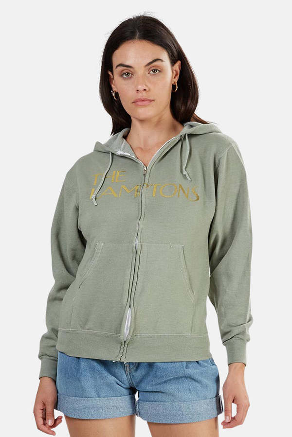 Blue&Cream Lamptons Hoodie - Army/Gold