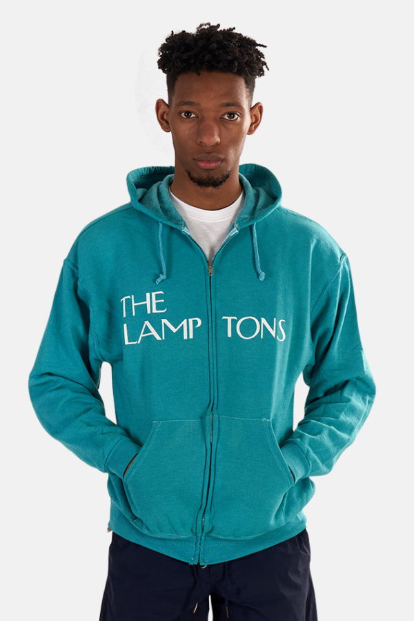Blue&Cream Lamptons Hoodie - Teal