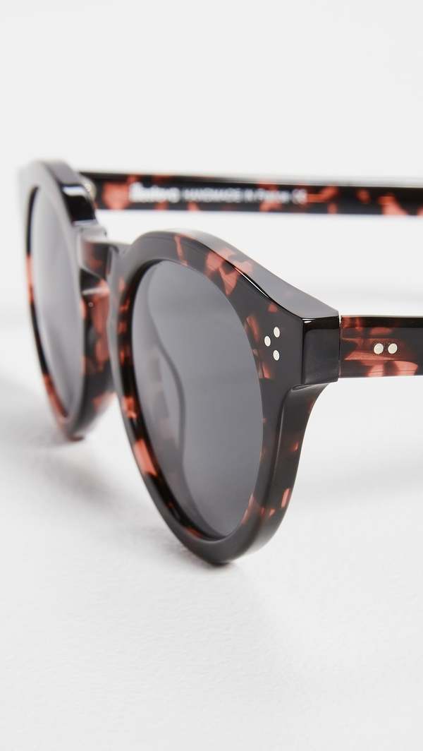 Illesteva Leonard II E Sunglasses - Pink Tortoise | Garmentory display picture 1