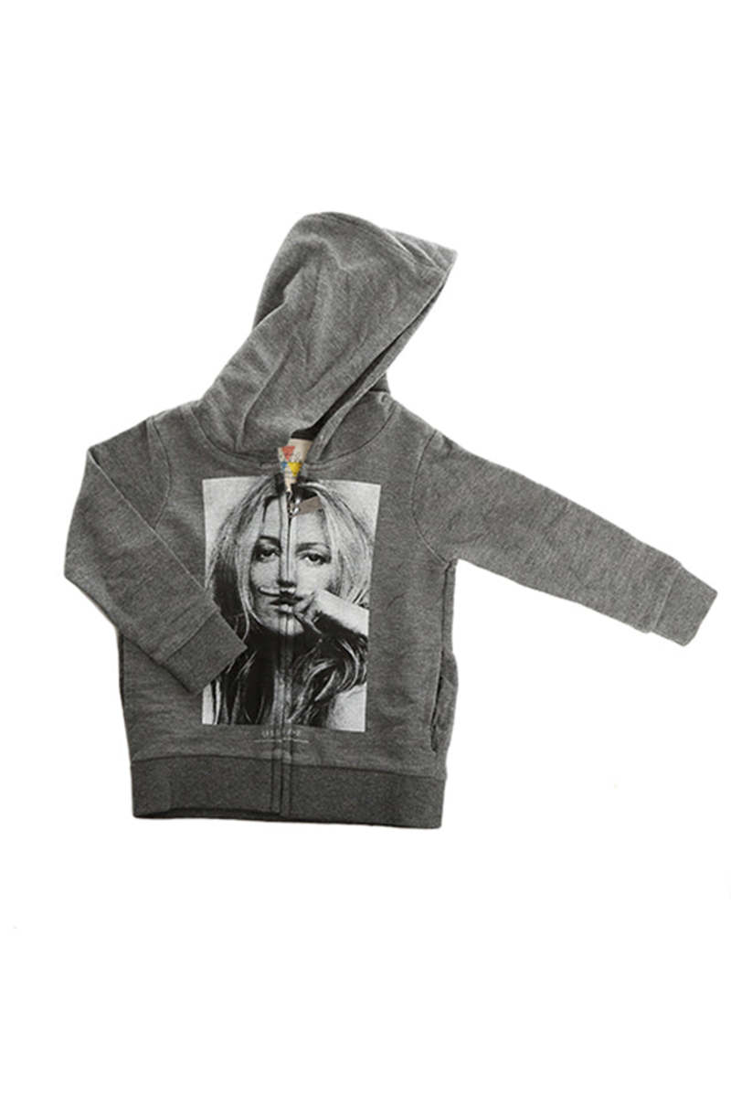 トップス XL Kate Moss Hooded Sweatshirt Ash Grey Supreme NY • Kate Moss Hooded Sweatshirt • Ash Grey Hoodie