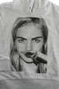 Little Eleven Paris Cara Delevingne Pullover Hoody - Grey - Thumbnail 3