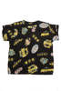 Little Eleven Paris Japanese Batman Tee - Black - Thumbnail 1