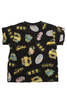 Little Eleven Paris Japanese Batman Tee - Black - Thumbnail 2