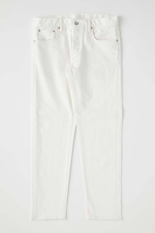 MOUSSY Luning Slim Tapered Jean - White