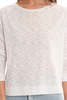By Malene Birger Vinda Slub Jersey Crewneck - White - Thumbnail 4