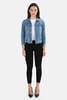 L'agence Margot High Rise Skinny Jean - Black - Thumbnail 1