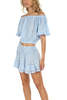 Sunday Saint-Tropez Loulou Top - Mediterranean Blue - Thumbnail 2
