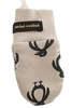 Kids Mini Rodini Penguin Glove - Light Brown - Thumbnail 2