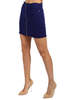 Cotton Citizen Mini Zip Skirt - Dark Purple - Thumbnail 3