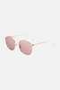 Illesteva Mykonos Sunglasses - Gold/Bright Rose - Thumbnail 2