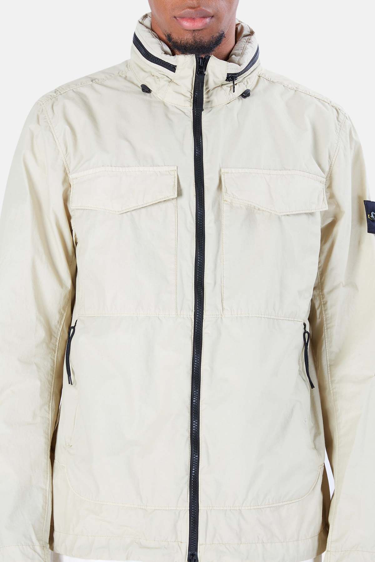 Stone Island Naslan Light Watro Field Jacket - Khaki | Garmentory