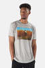 Blue&Cream New Fields Tee - Grey - Thumbnail 2