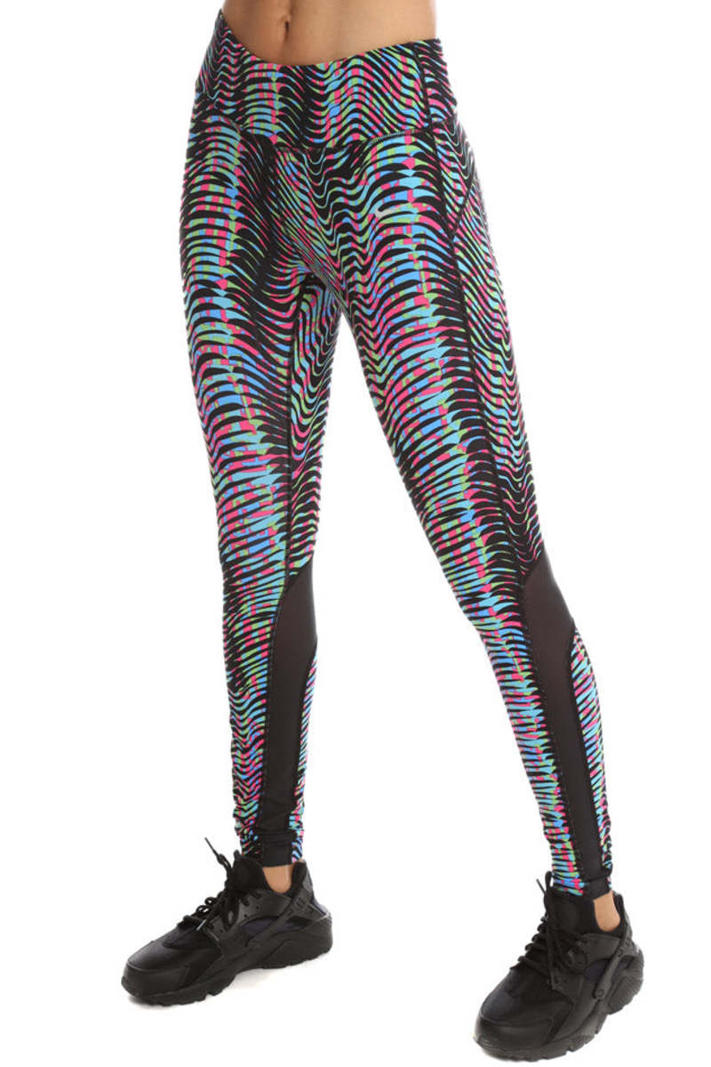 nike rainbow logo leggings