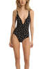 Lucien Pellat-Finet One Piece Swimsuit - Black - Thumbnail 1