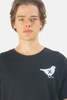 Overt Streetwear Bird Pocket Tee - Black - Thumbnail 4